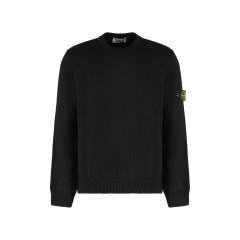Crew neck sweater in cotton