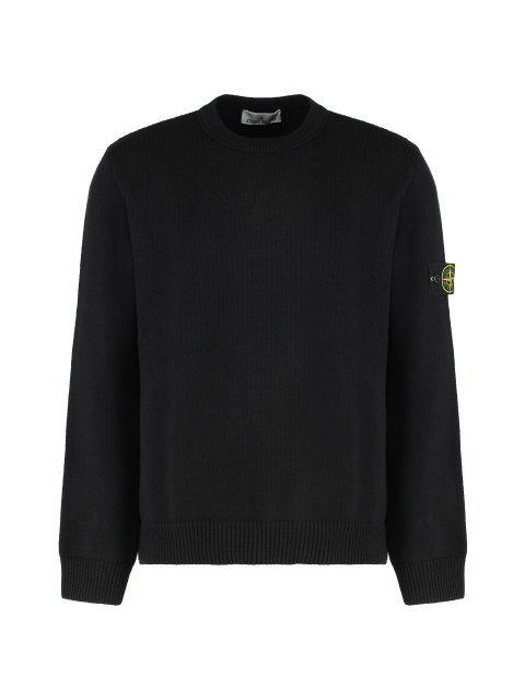 Crew neck sweater in cotton