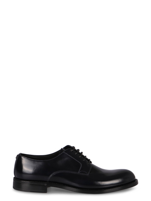 Derby shoes in leather