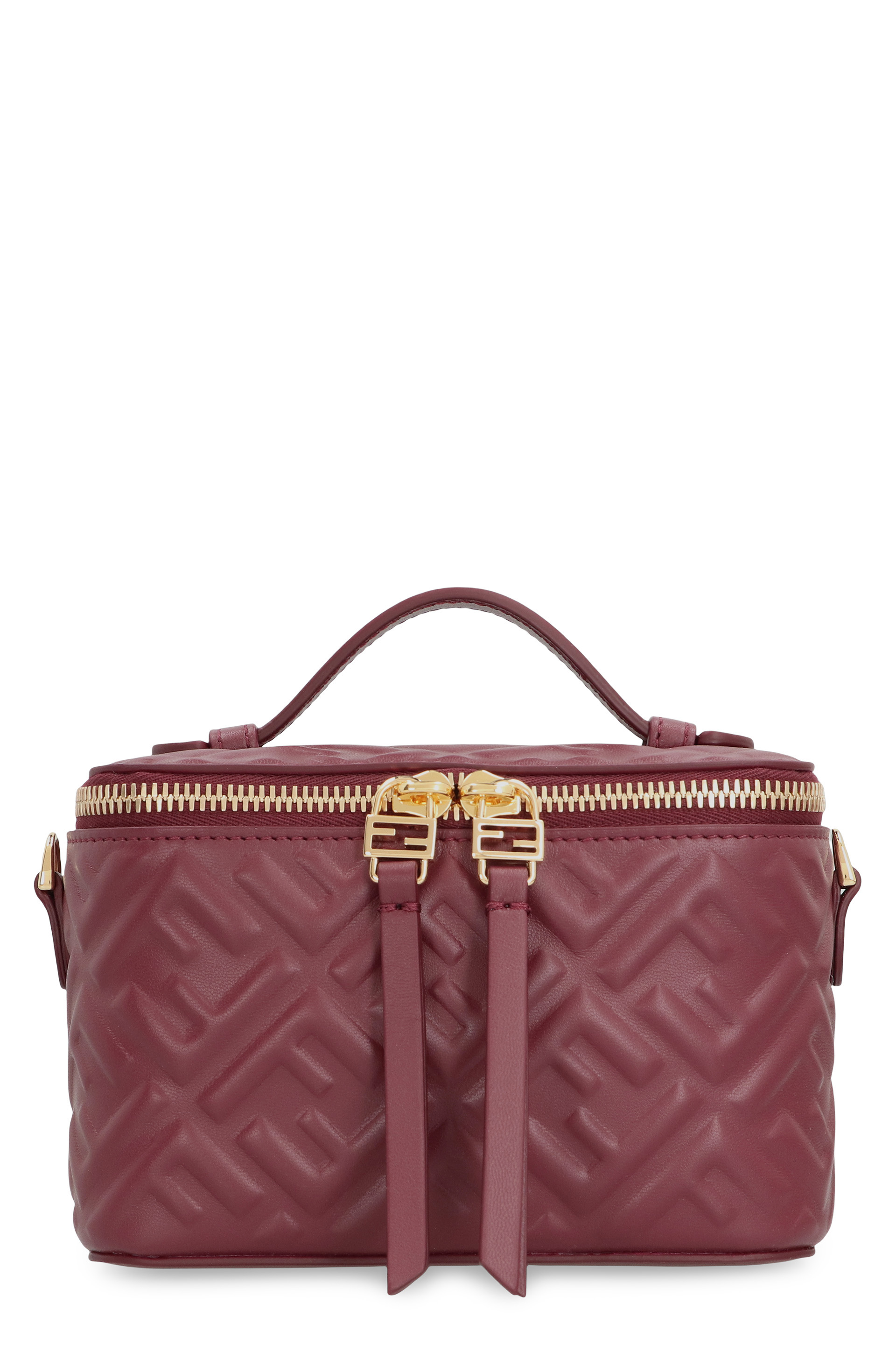 Mini bag Fendi Vanity in leather