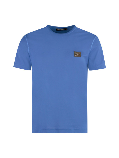 Cotton crew-neck T-shirt