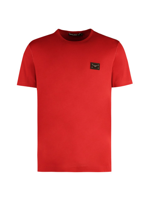 Cotton crew-neck T-shirt