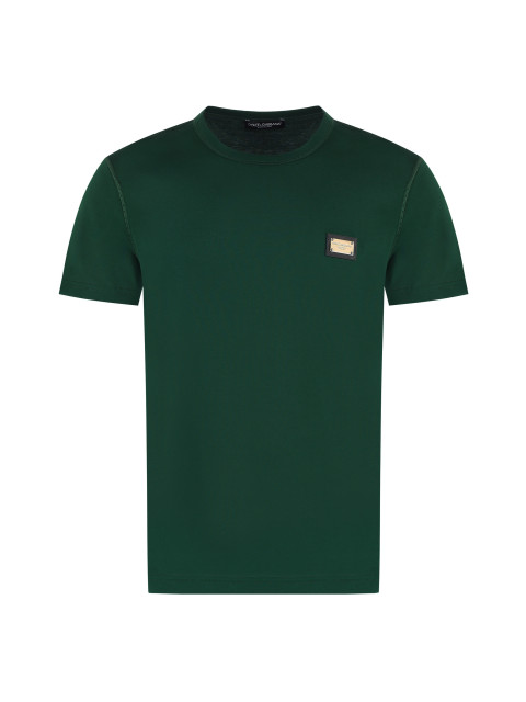 Cotton crew-neck T-shirt