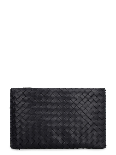 Biletto Intrecciato Nappa flat pouch