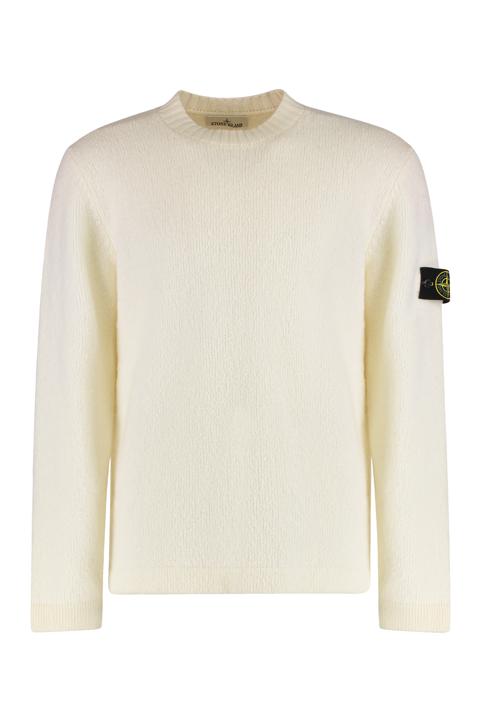 Sweater with brushed texture