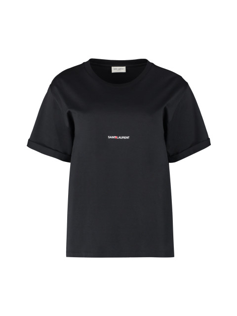 Cotton crew-neck T-shirt