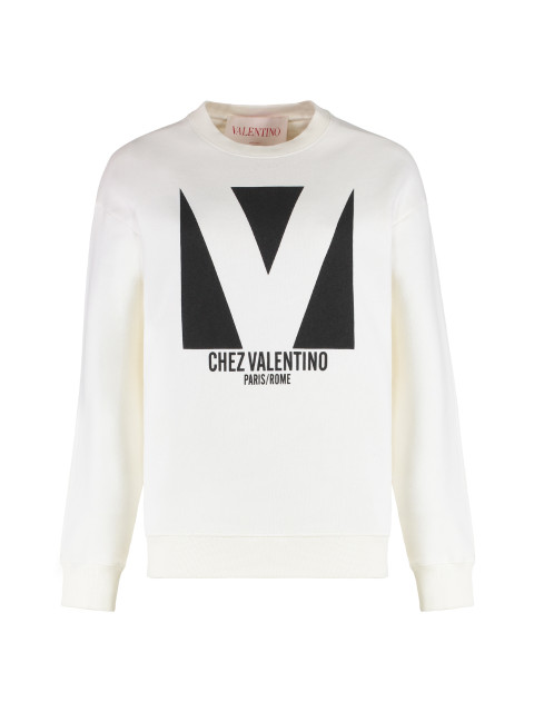 Logo detail cotton sweatshirt