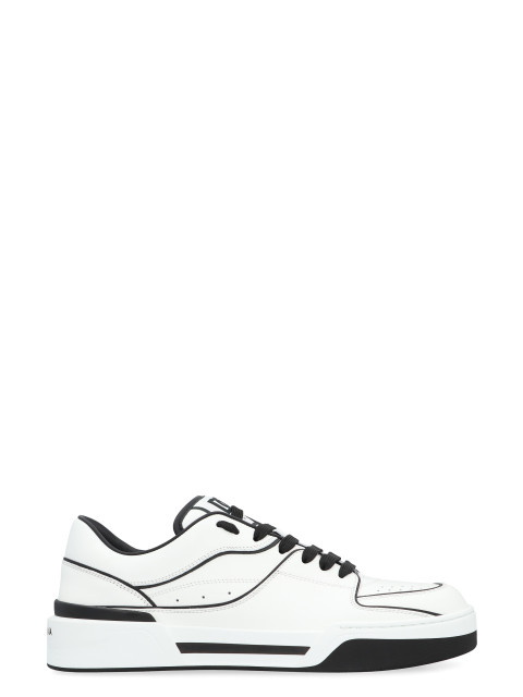 New Roma leather low-top sneakers
