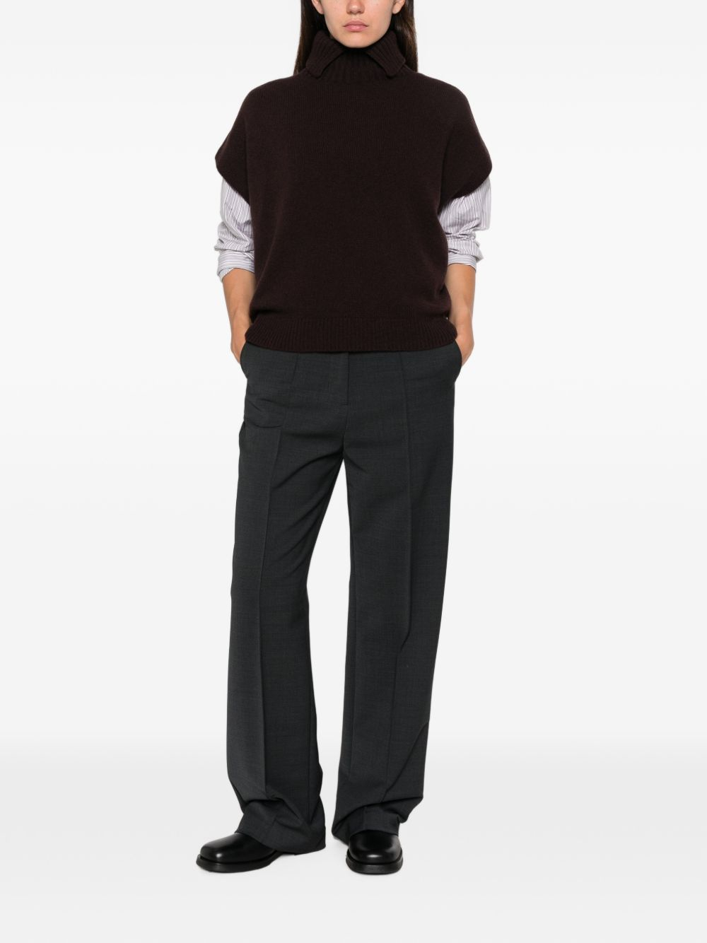 [NICHOLSON & NICHOLSON] Knitwear FW26 PUFF4BRN