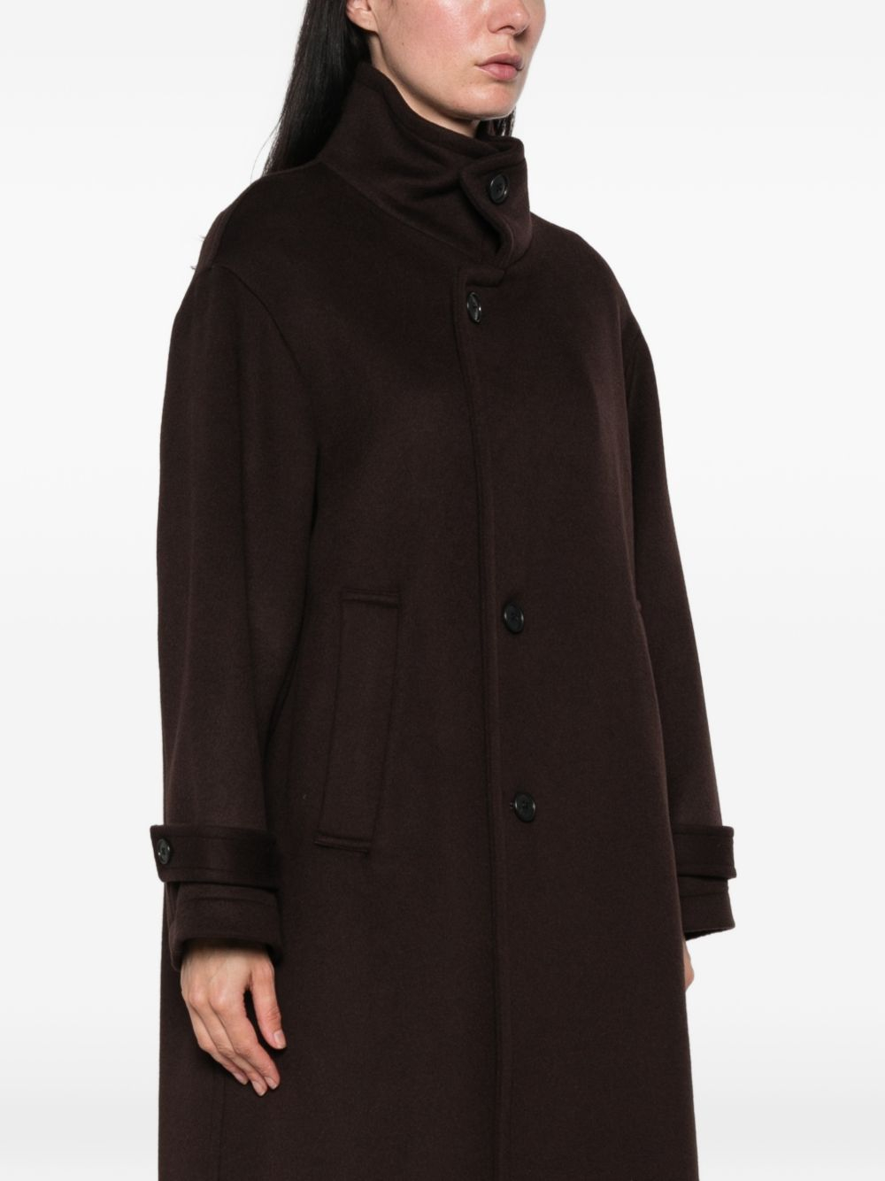 [NICHOLSON & NICHOLSON] Coat FW26 THEO1BRN