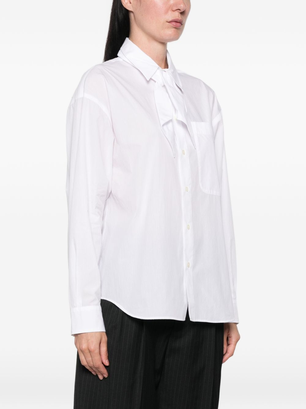 [NICHOLSON & NICHOLSON] Shirts Long Sleeve FW26 ELENW1WHT