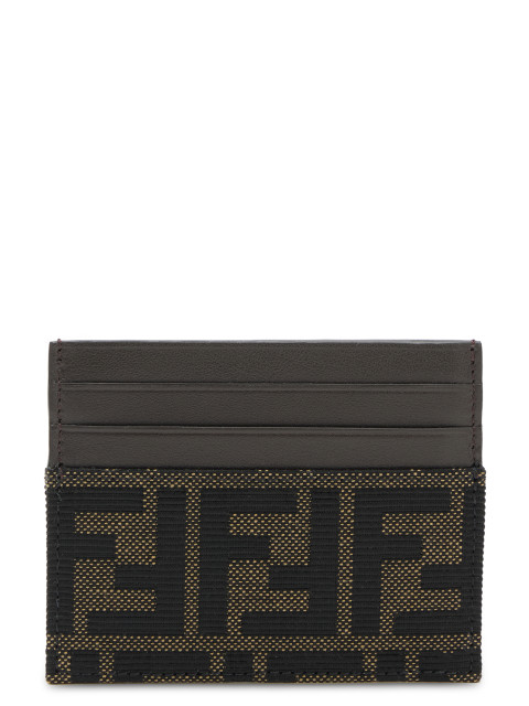 Card holder in jacquard