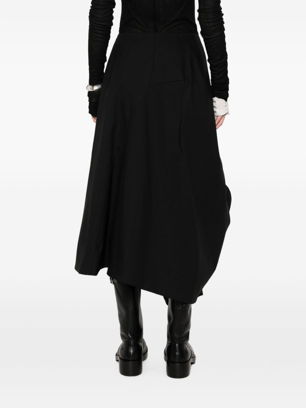 [Comme des Garcons] Midi skirt FW26 GRS0101