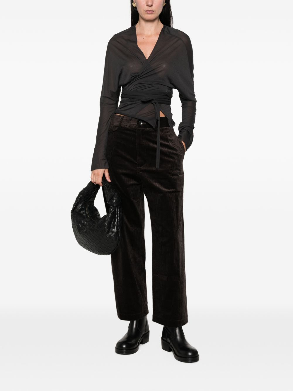 [NICHOLSON & NICHOLSON] Pants FW26 SABLECRD1BRN