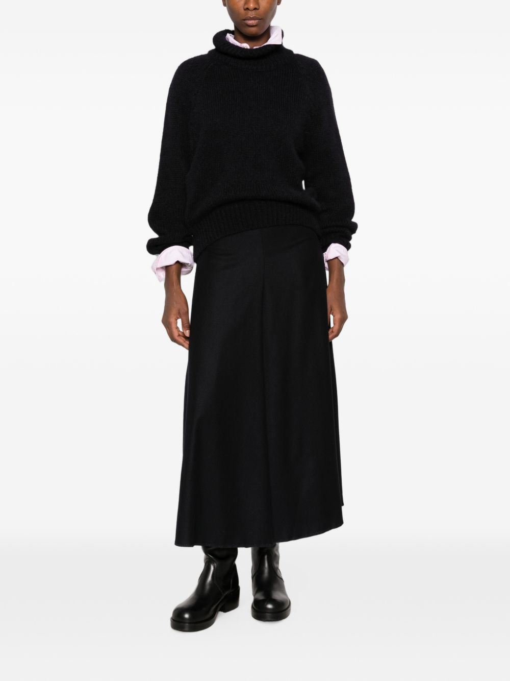 [SUSANNE BOMMER] Midi skirt FW26 2442090149