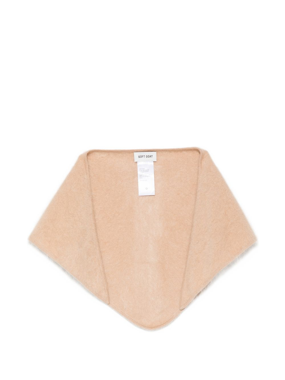 [SOFT GOAT] Scarf FW26 2474412073CAMEL