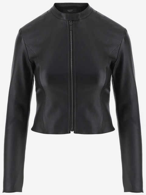 [Gucci] Leather Jacket FW26 A0043OXNBC51000