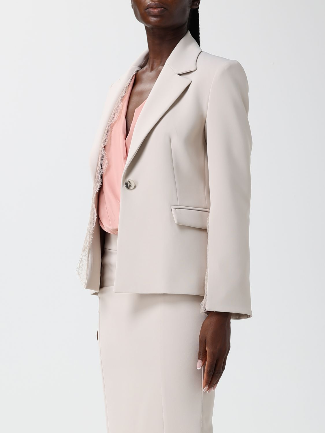 [HANITA] Blazer FW26 HJ13314723 MOUSSE