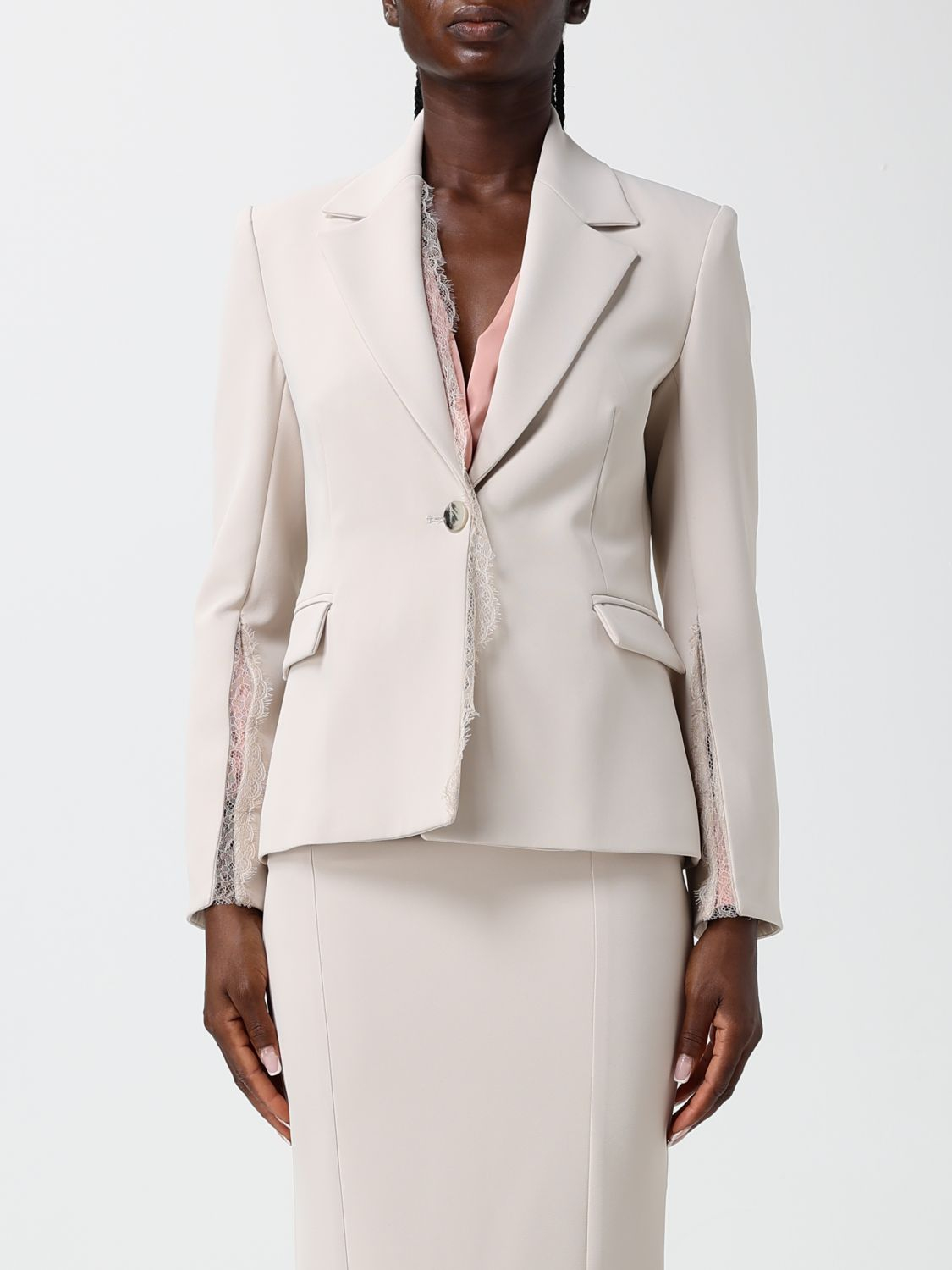 [HANITA] Blazer FW26 HJ13314723 MOUSSE