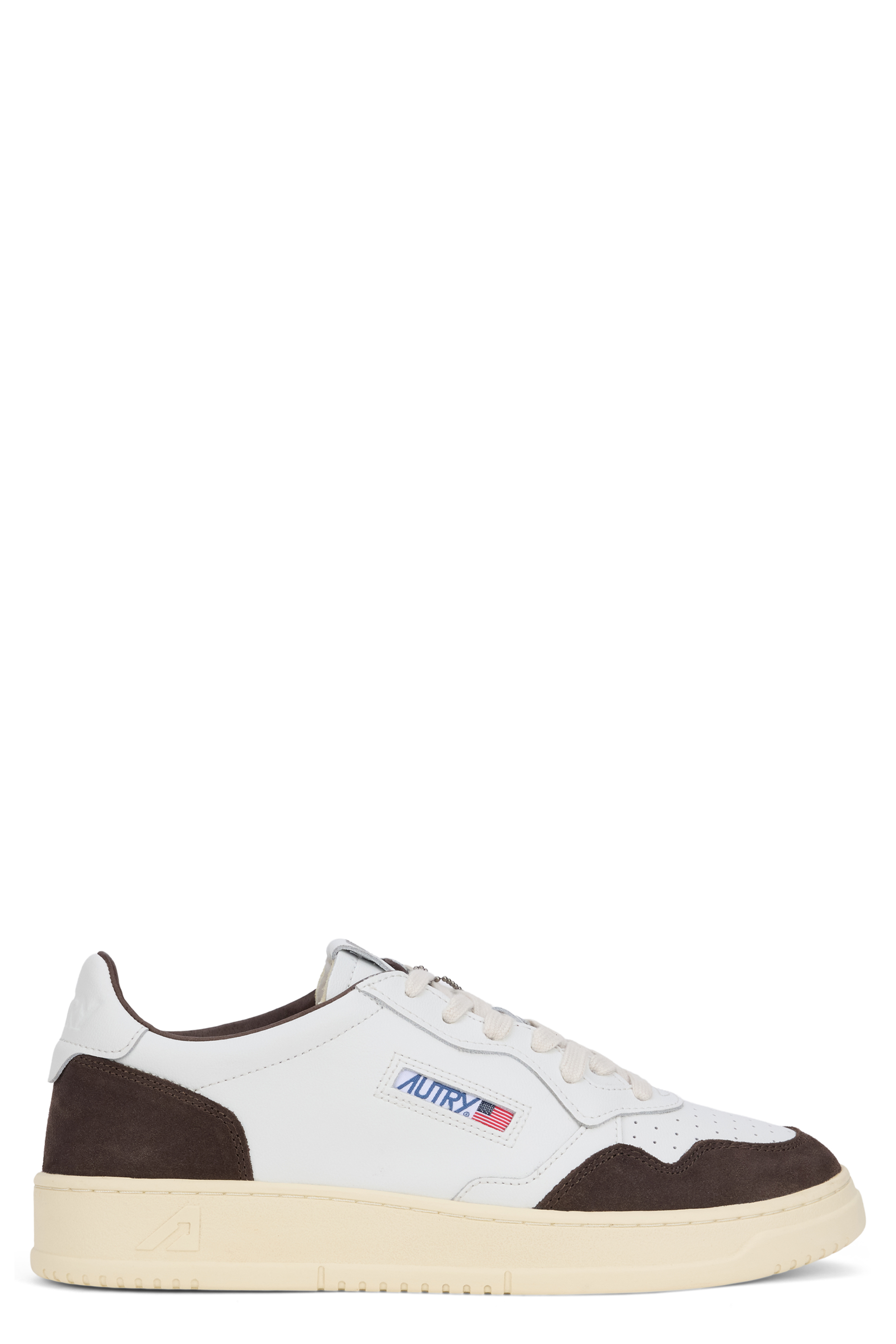 Sneakers with suede details