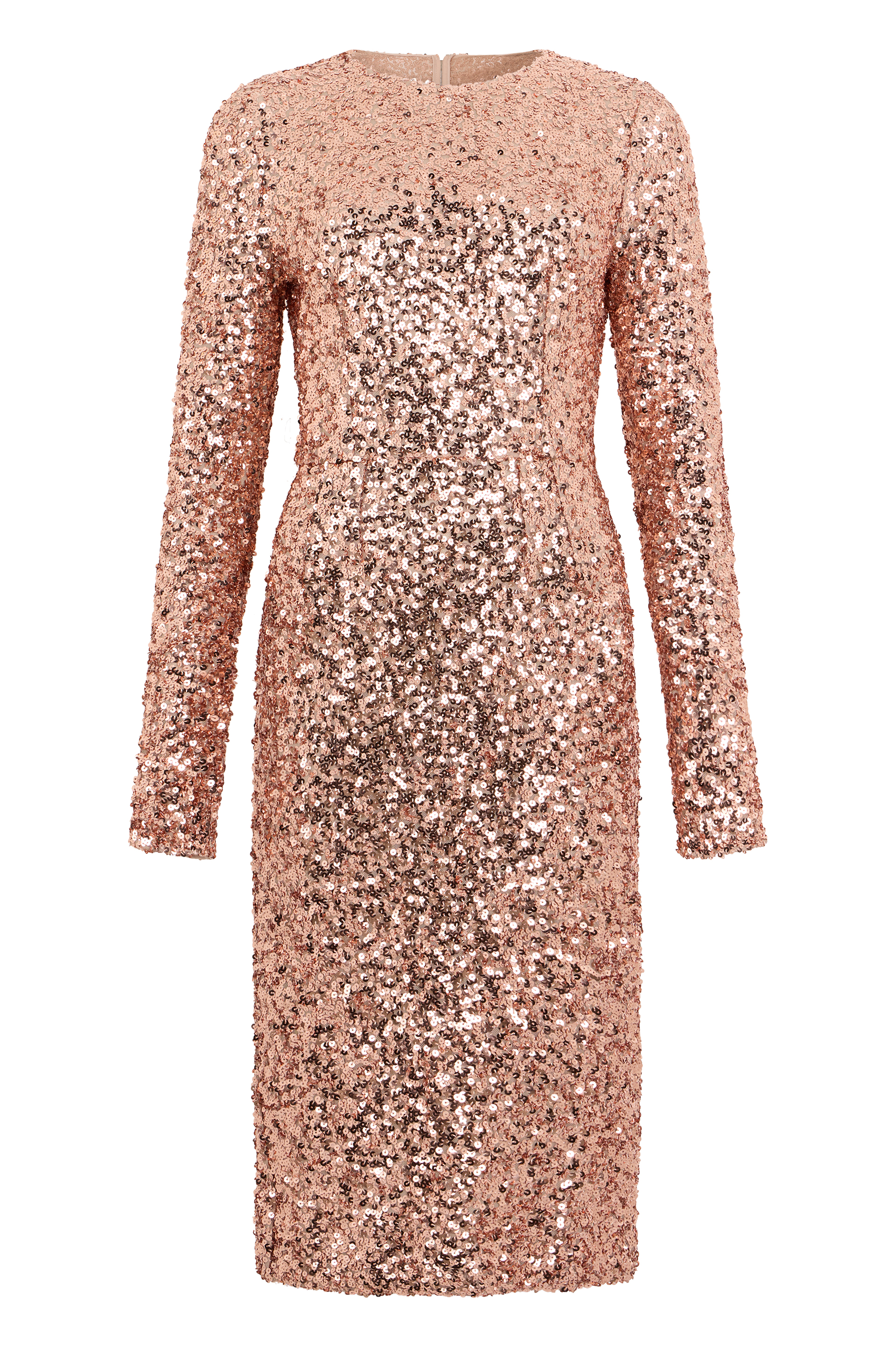Dress with sequins