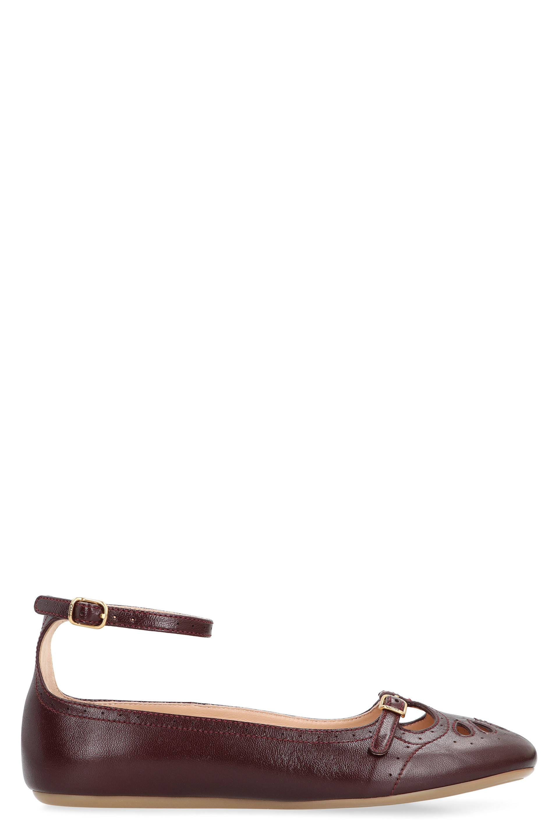 Misty ballet flats in leather