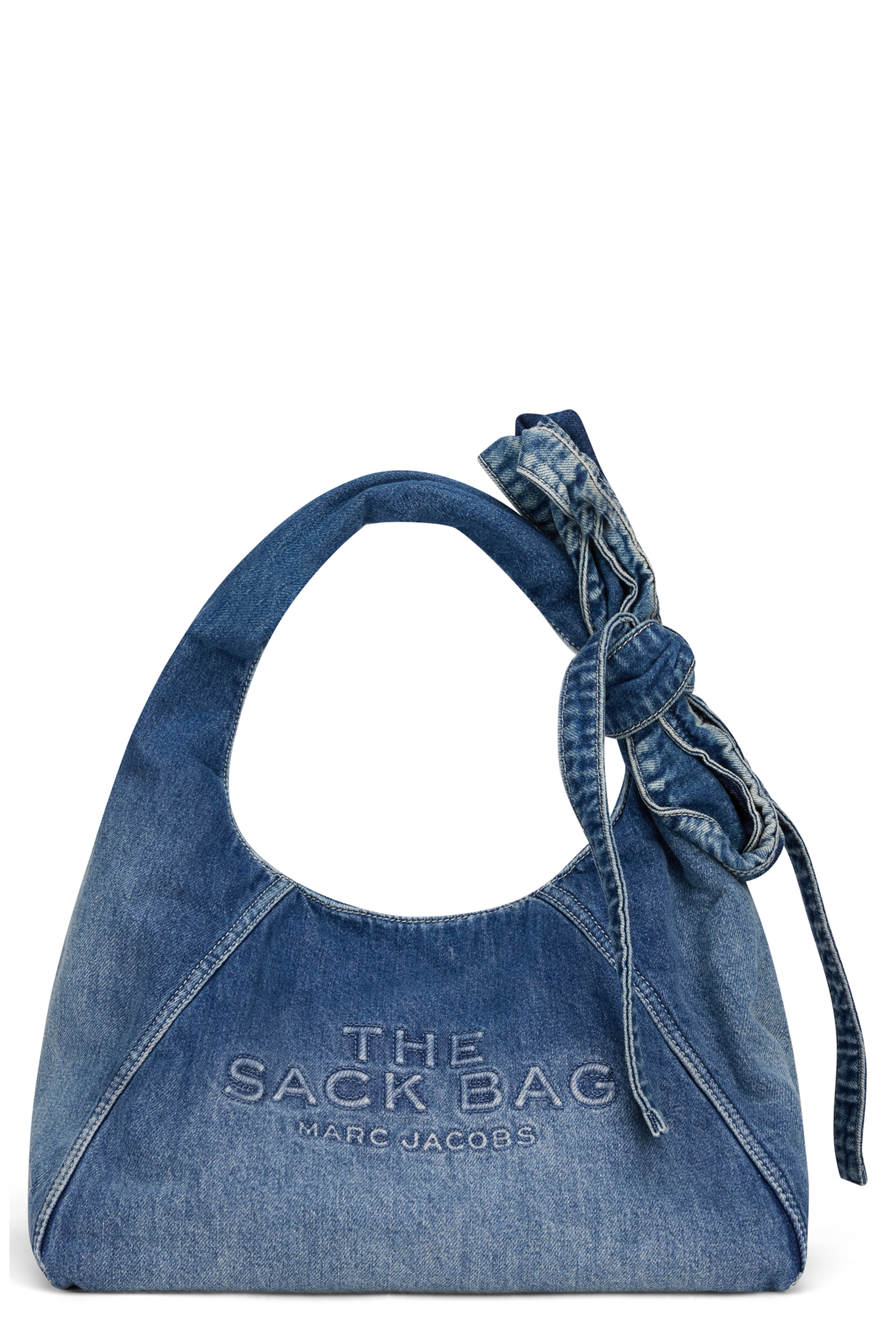 Denim shoulder bag