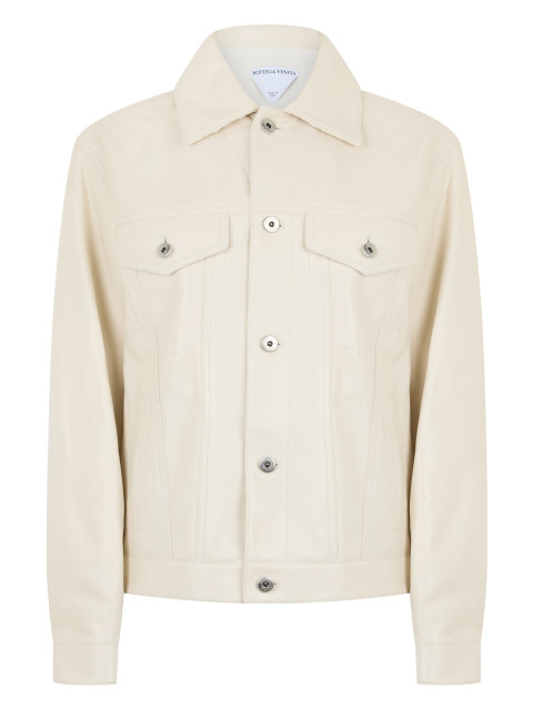 Smooth leather jacket