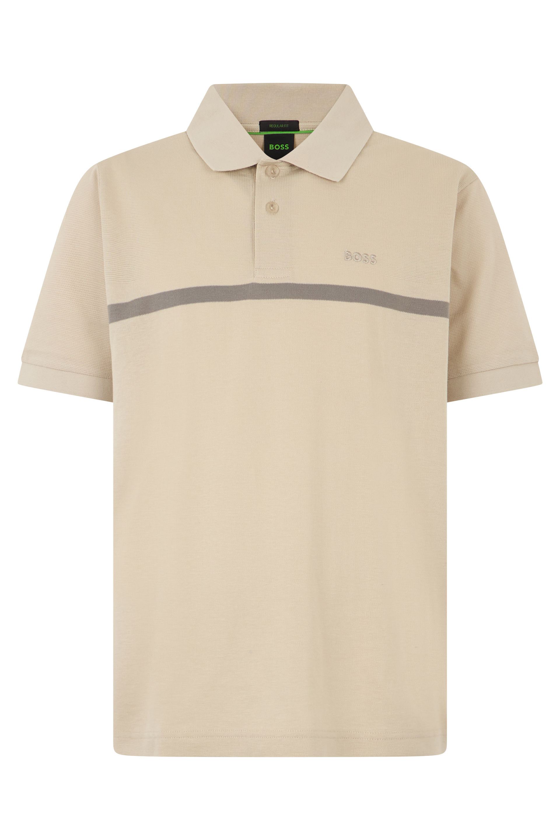 Short sleeve polo with logo