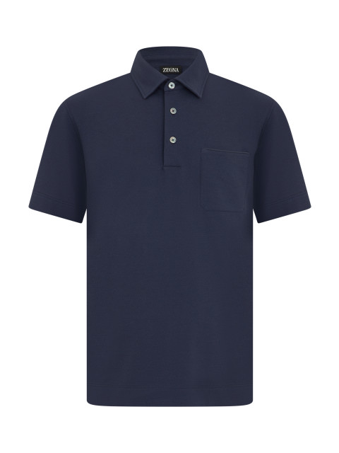 Polo with pocket