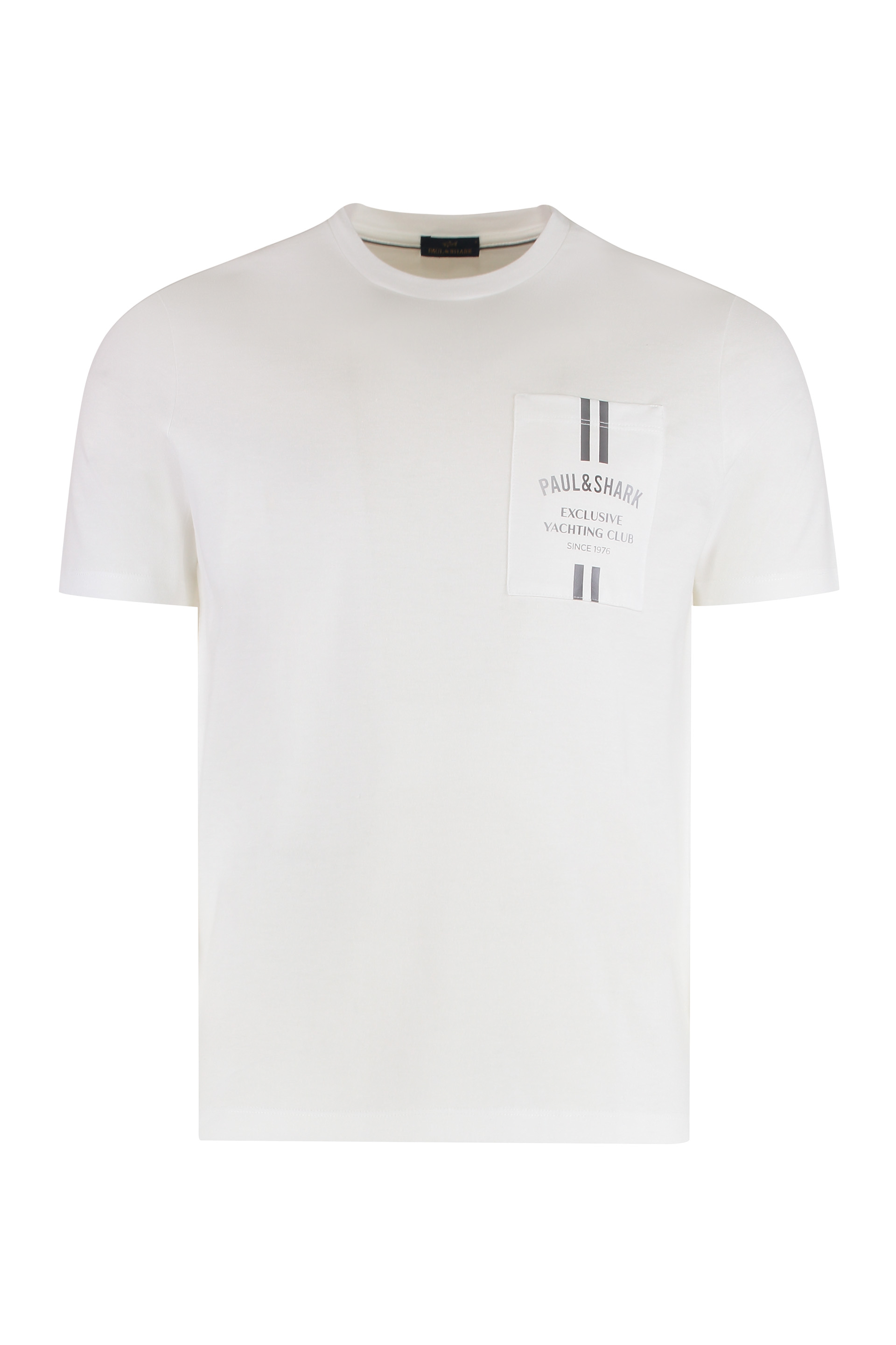 Cotton crew-neck T-shirt