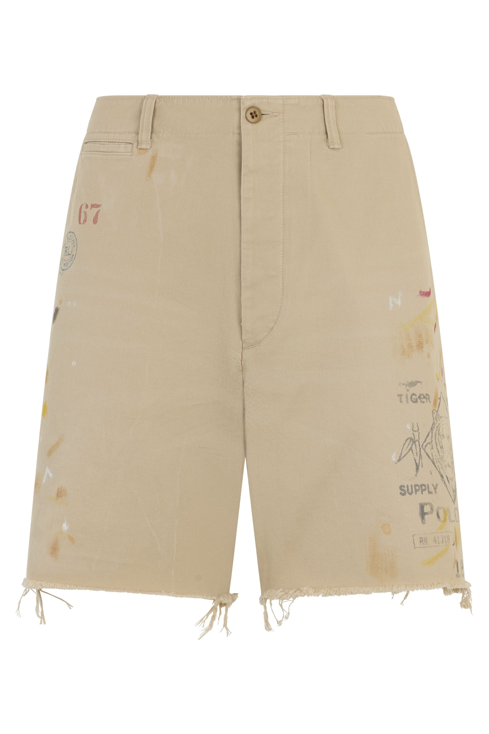 Bermuda with relaxed fit
