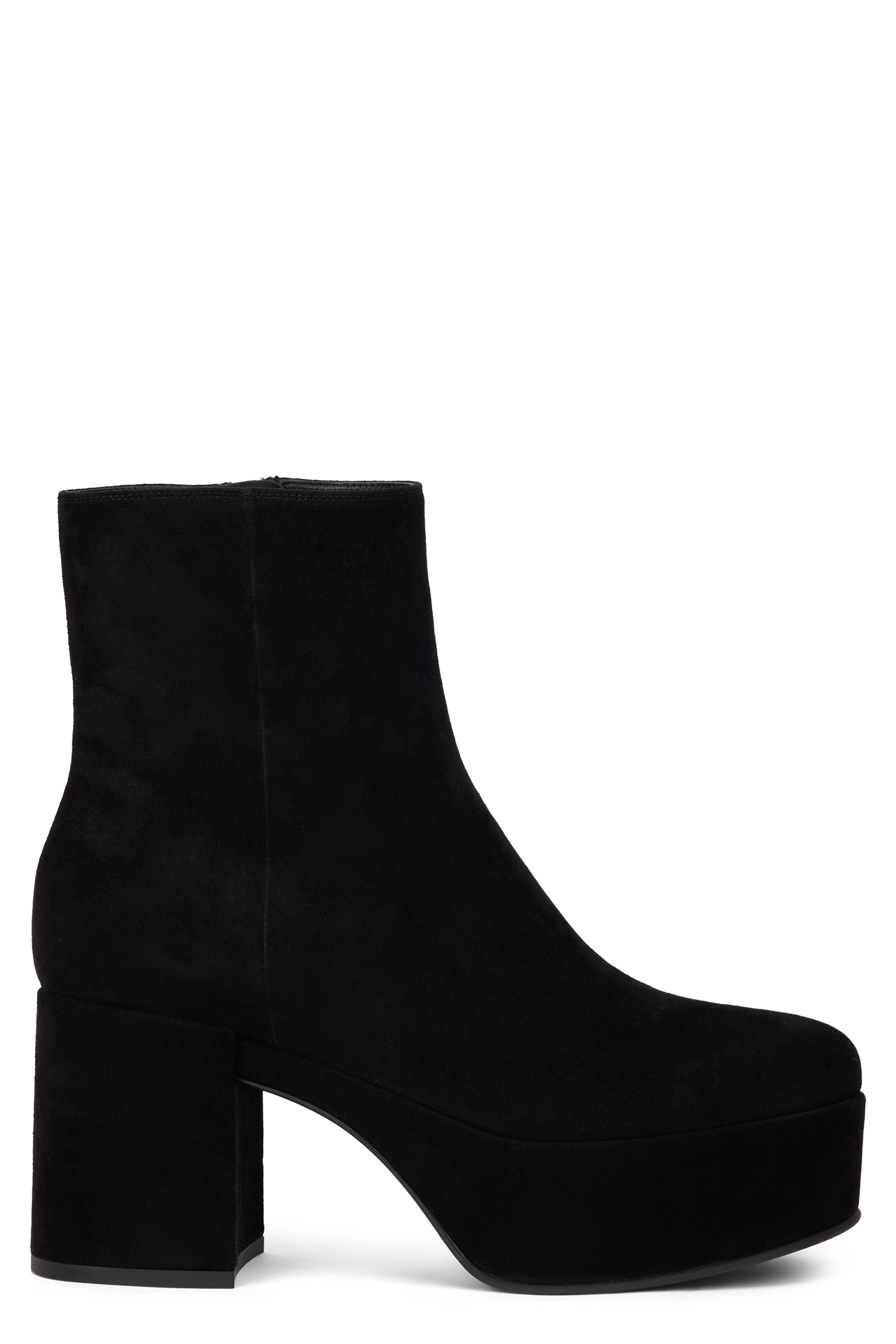 Ankle boot with heel Sally in suede leather