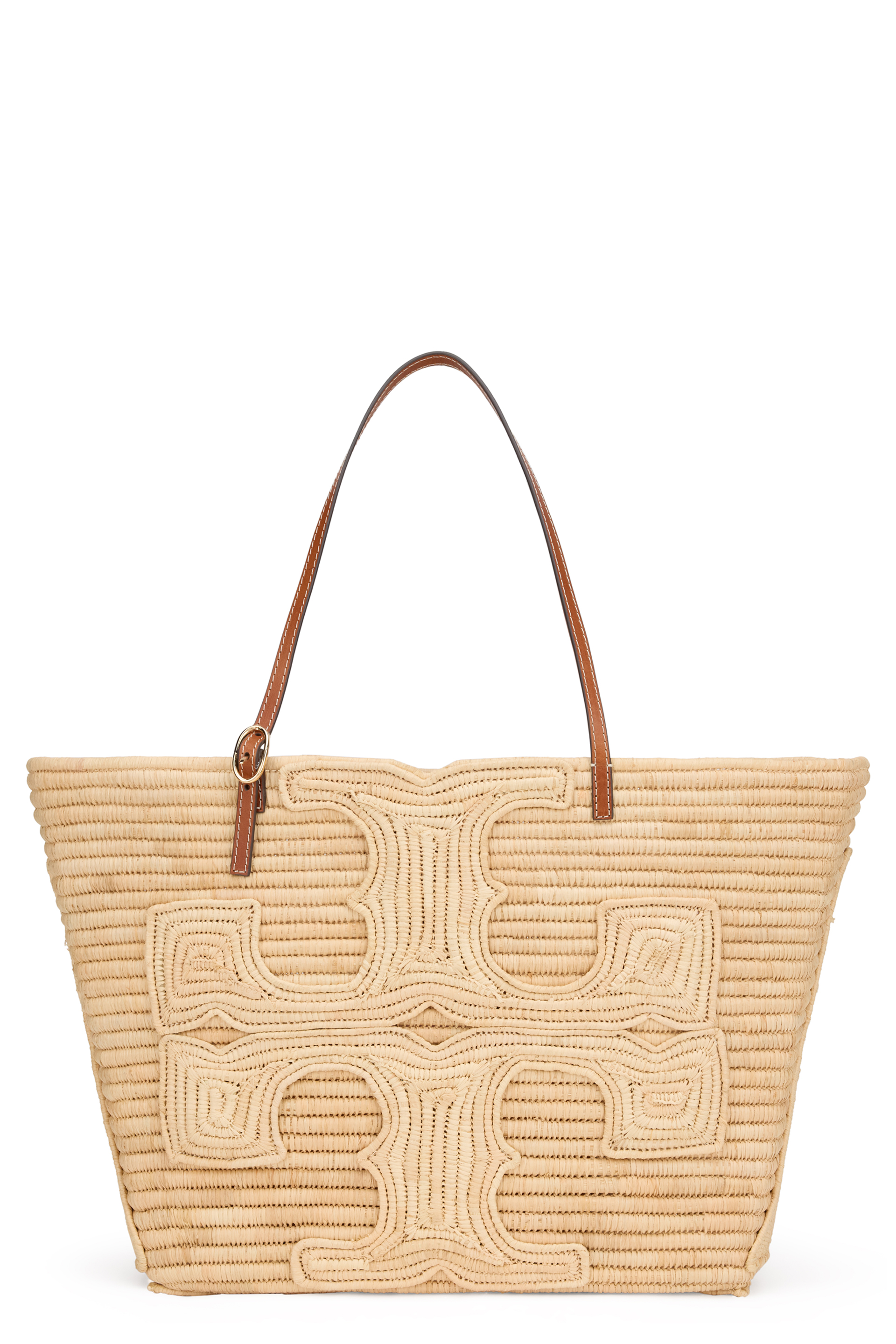 Ella tote bag in raffia