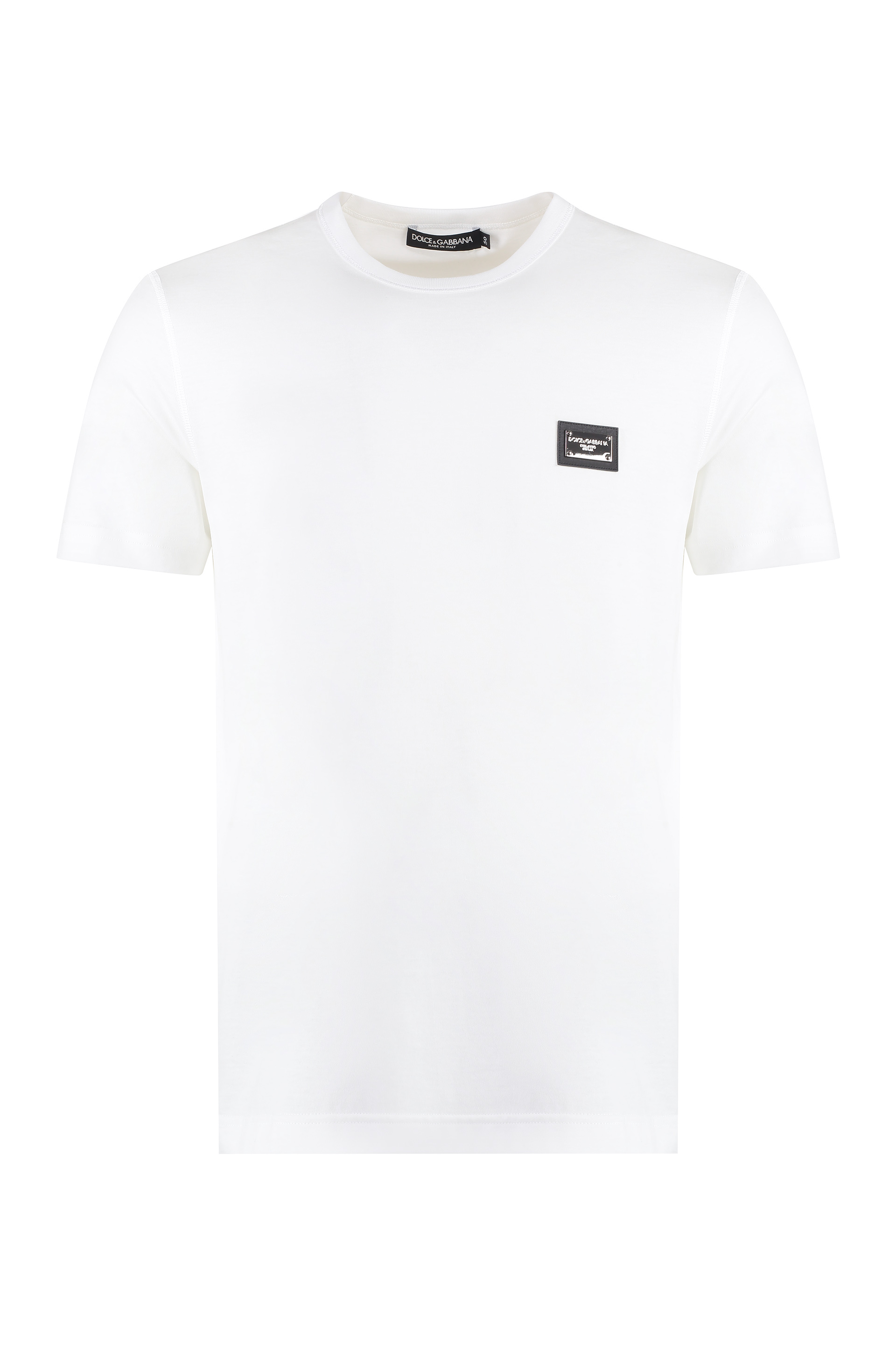 Crew-neck cotton t-shirt