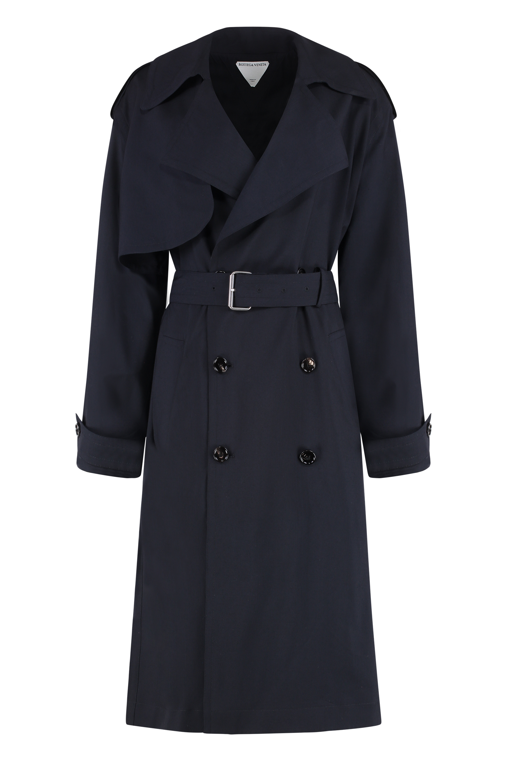 Wool trench coat