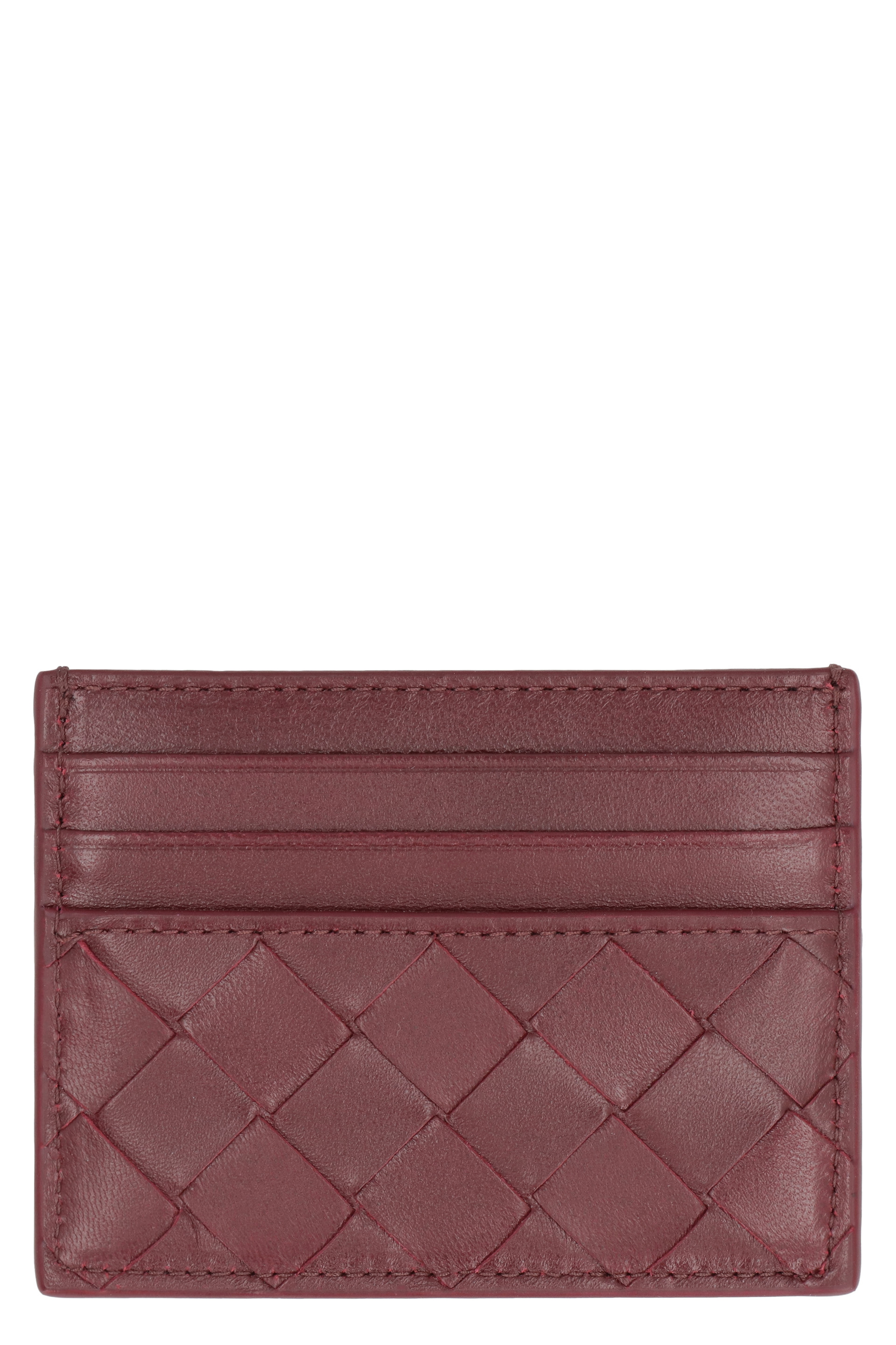 Intrecciato card case