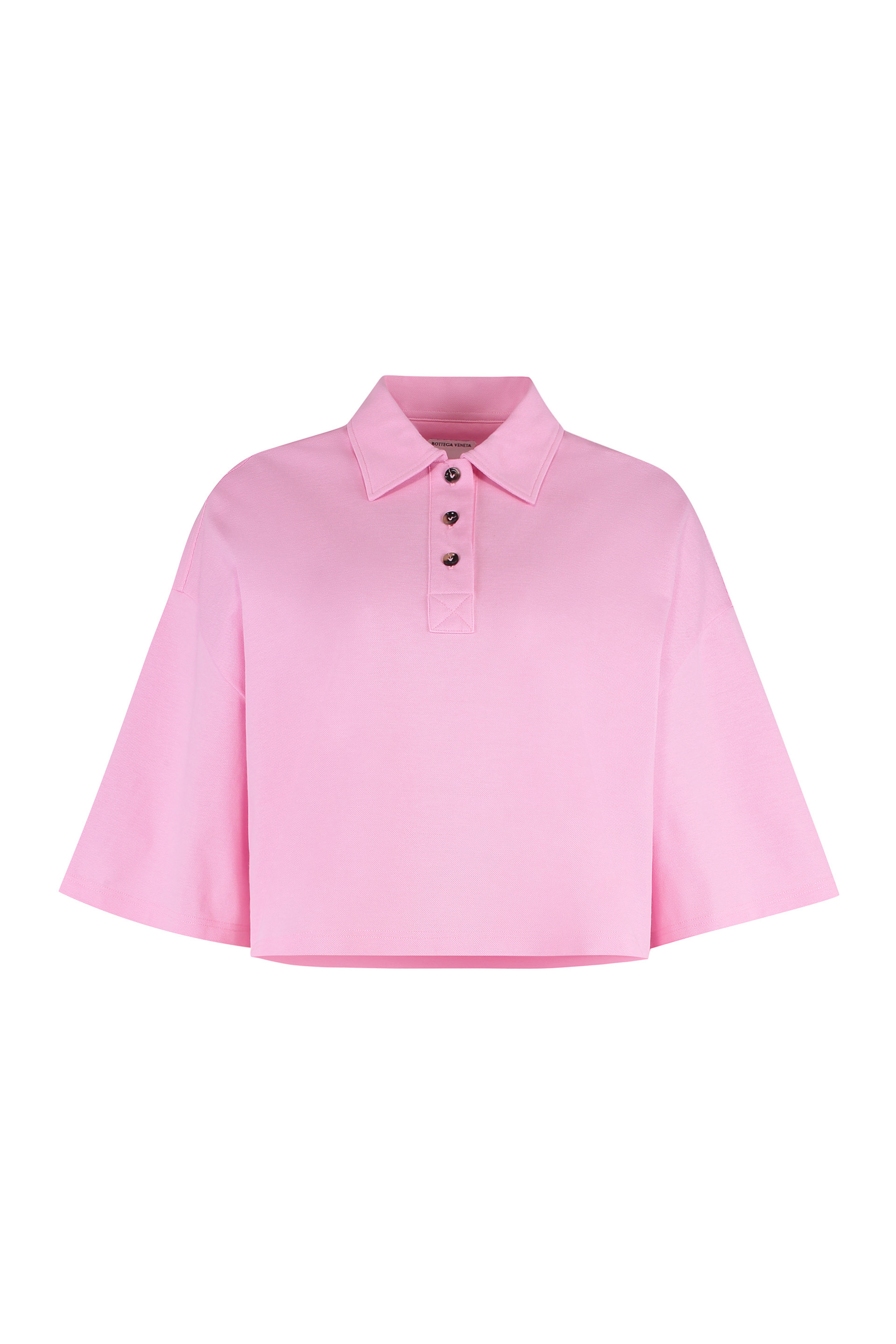 Cotton piqué polo shirt