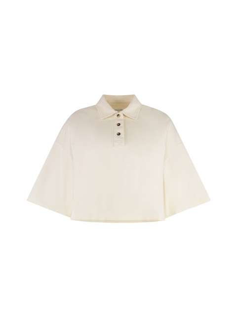 Cotton piqué polo shirt