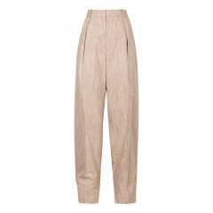 Viscose blend trousers
