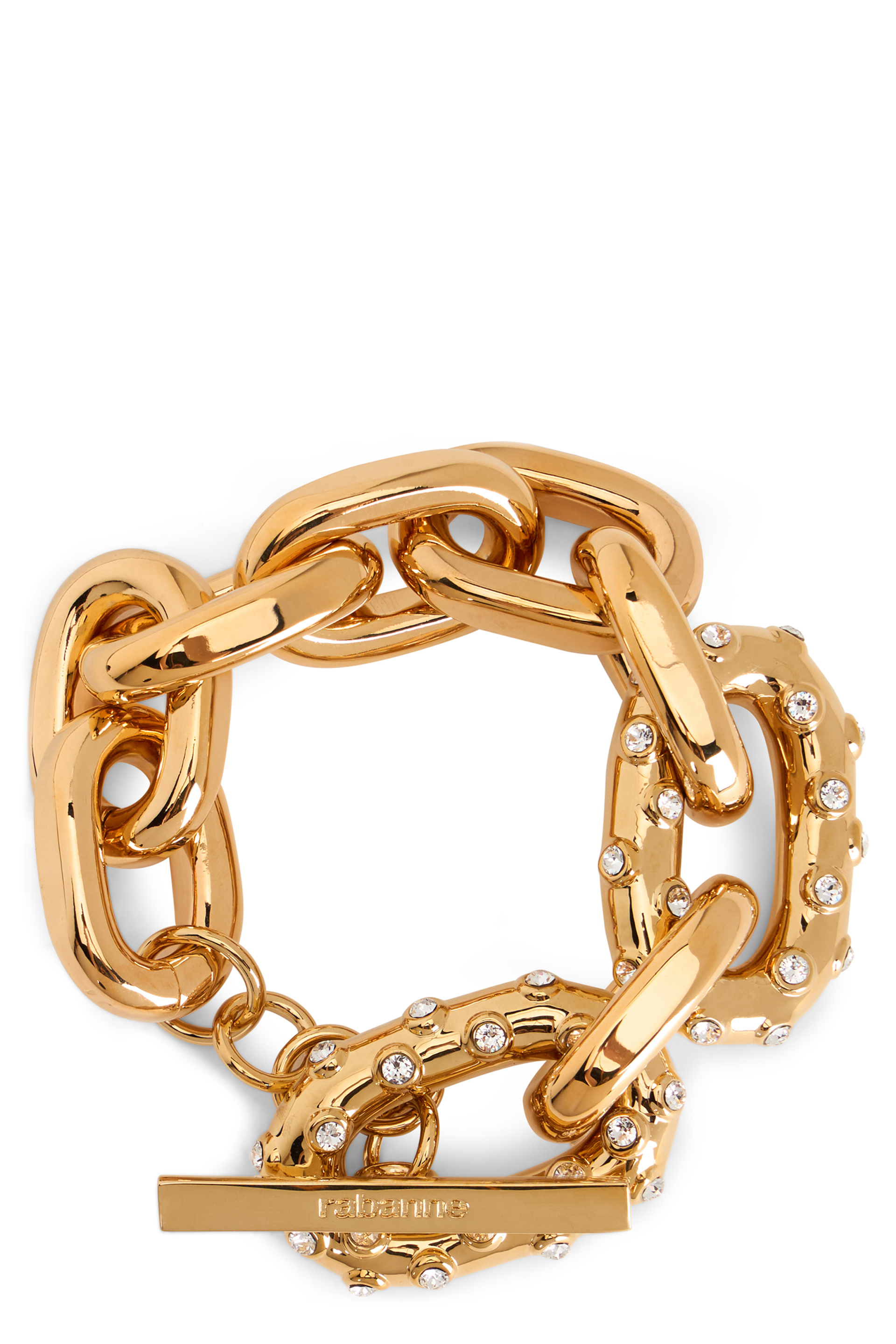 Bracelet XL Link with rhinestones
