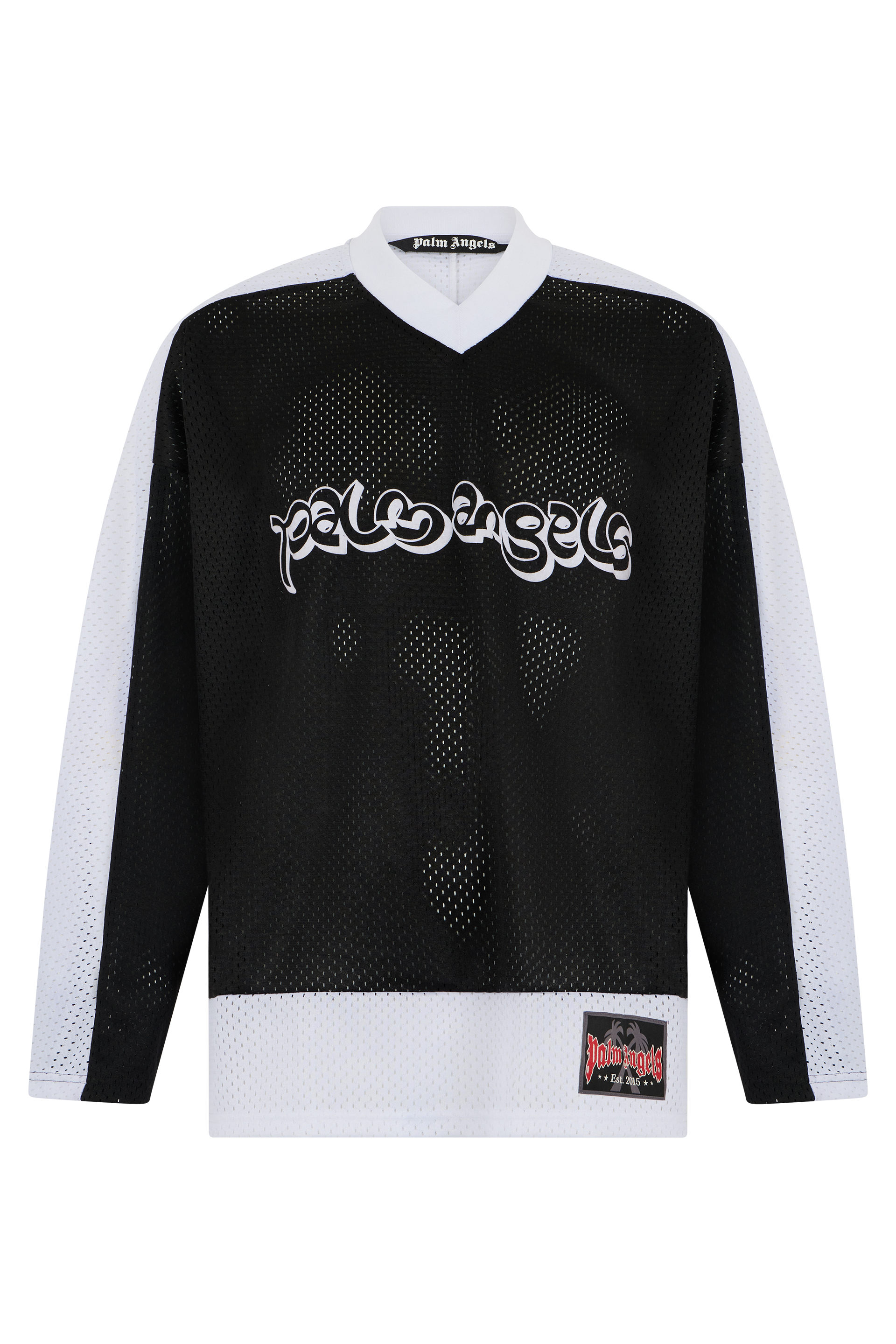 Long sleeve mesh T-shirt