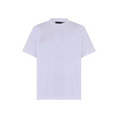 T-shirt with embroidered logo