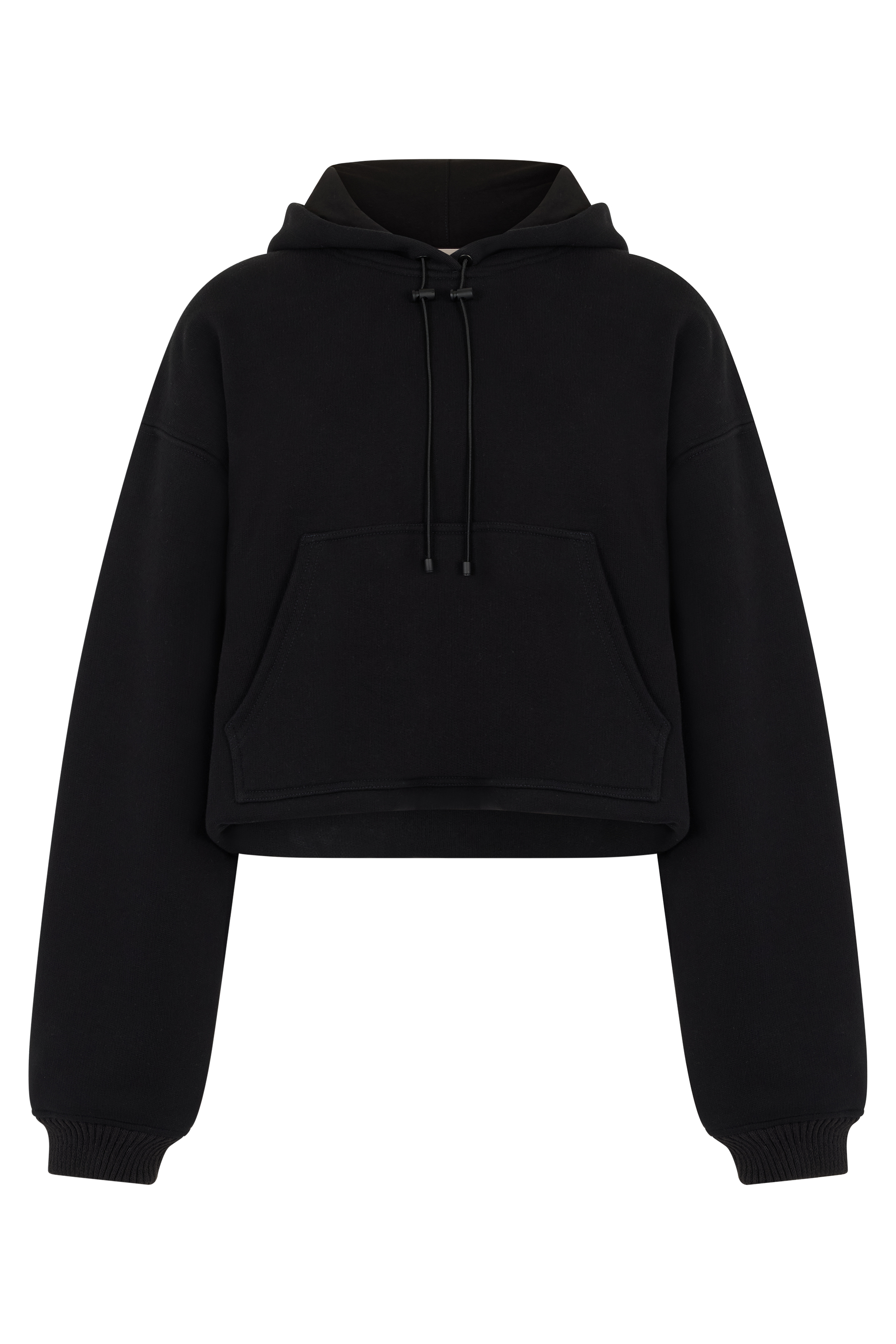 Short sweater in cotton
