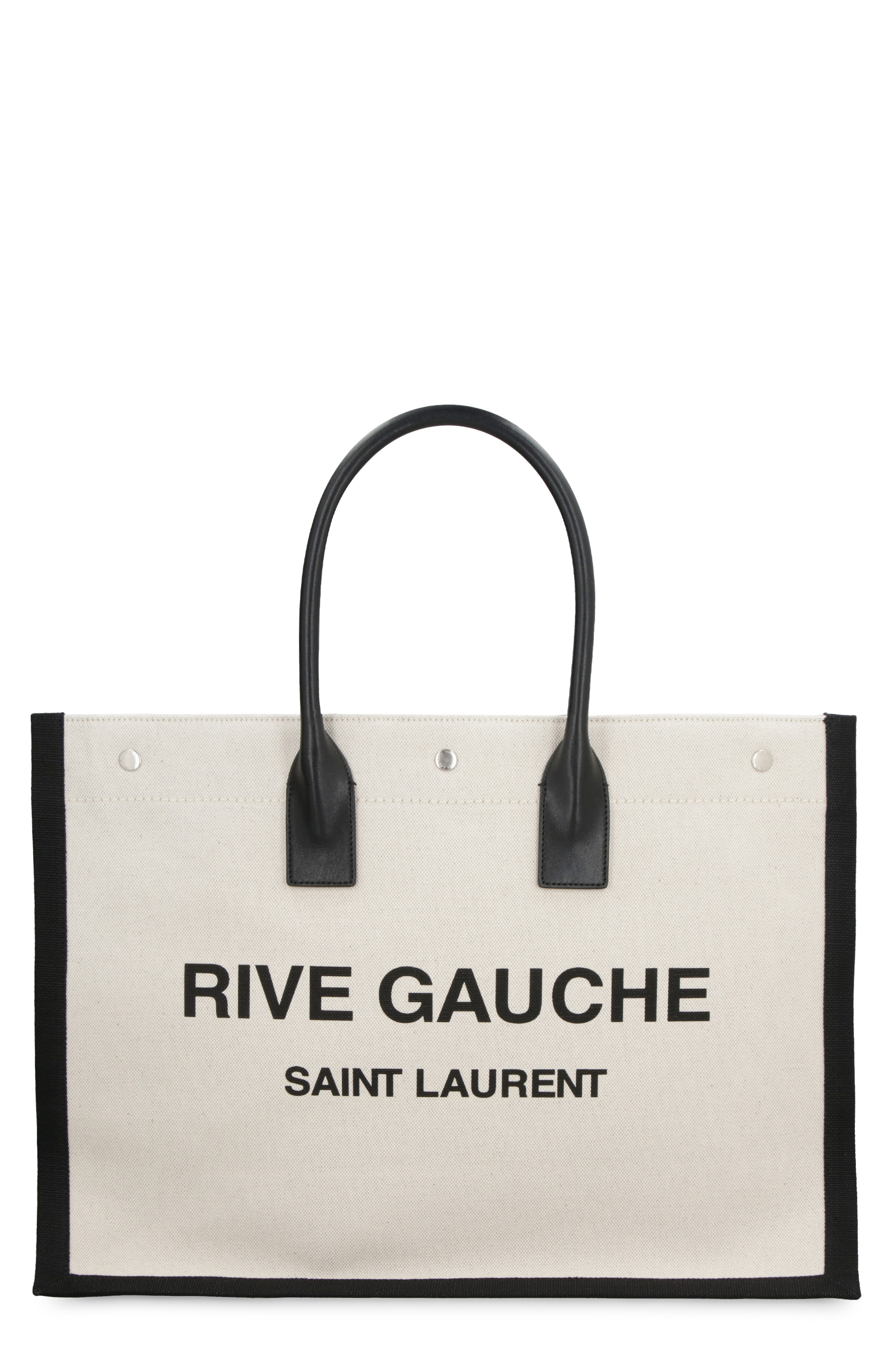 Rive Gauche canvas tote bag