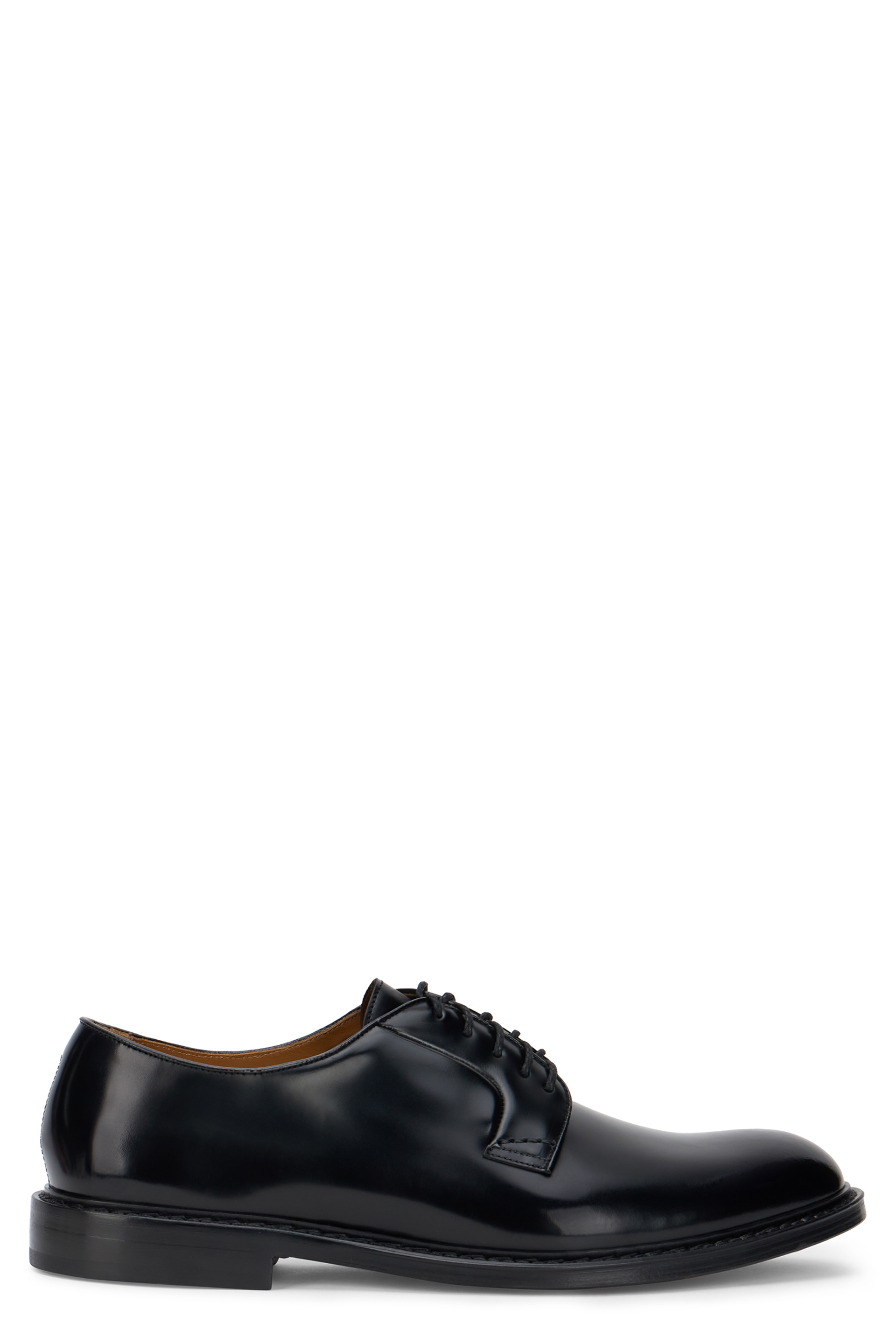 Shiny leather loafers