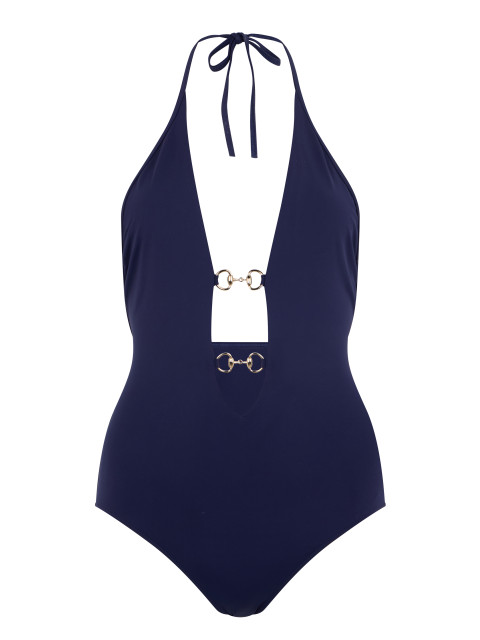 One-piece with clamp details