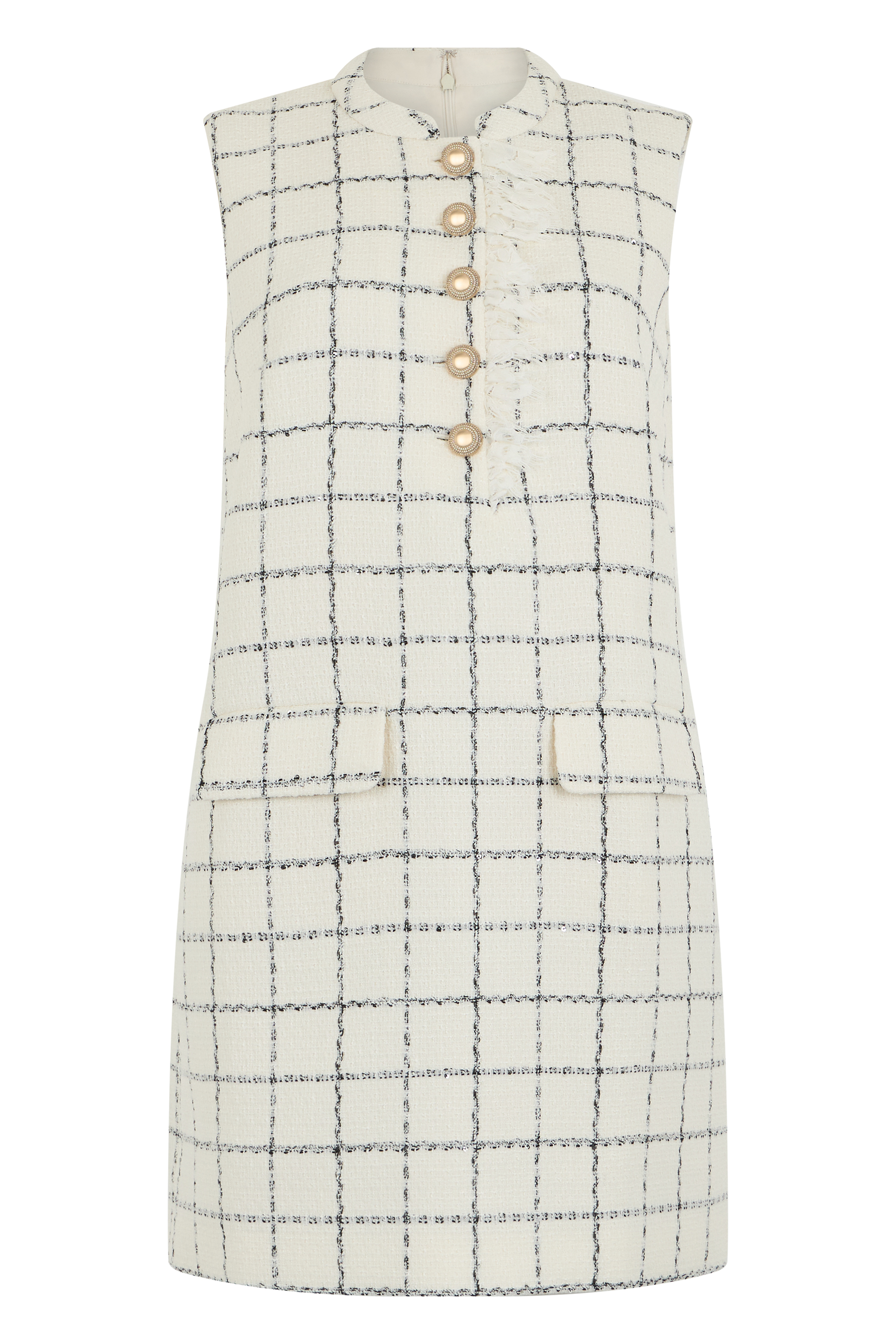 Sleeveless mini dress