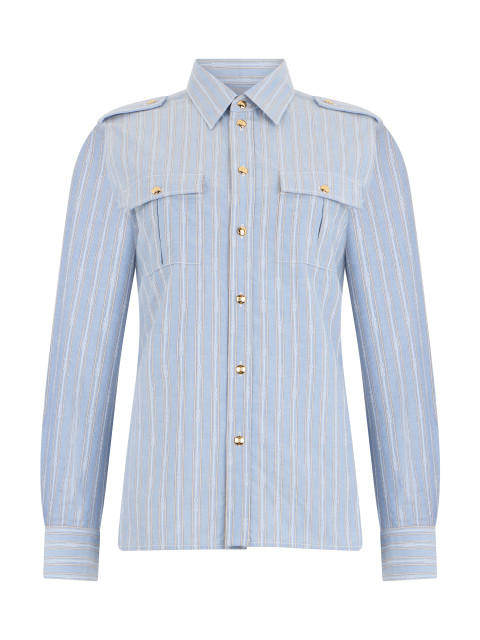Long sleeve striped shirt
