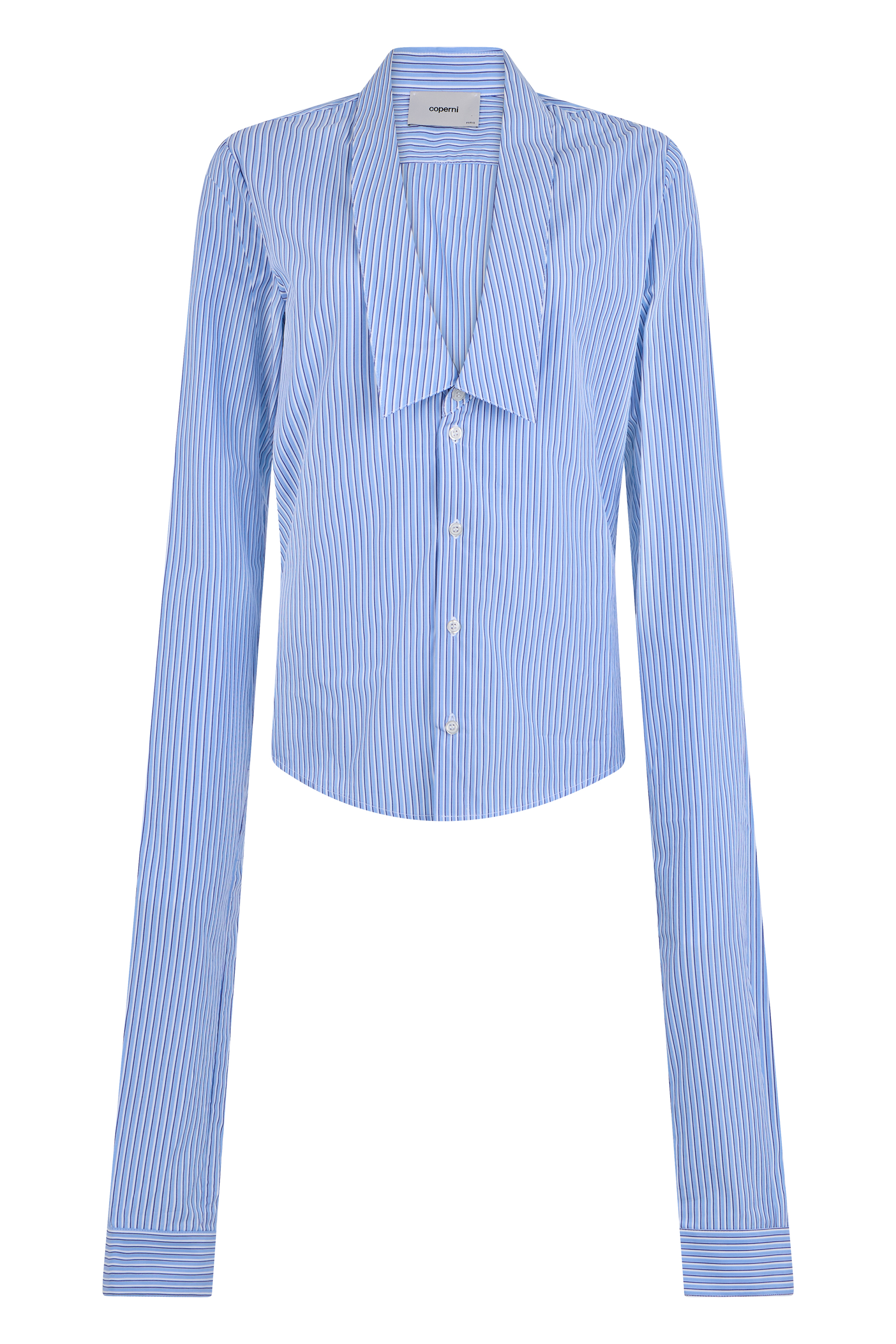 Striped shirt with long sleeves